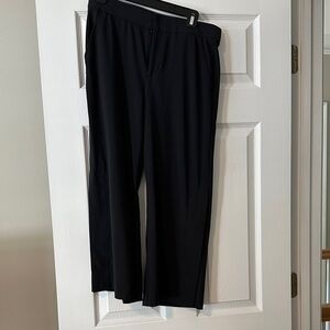 Classic Black Wide-Leg Pants